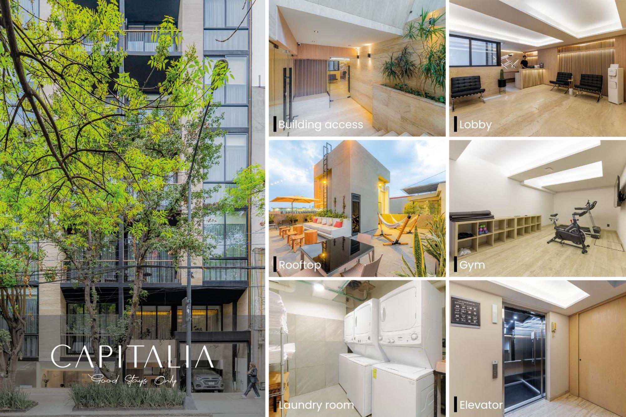 Capitalia - Luxury Apartments - Homero Mexico City Exterior photo